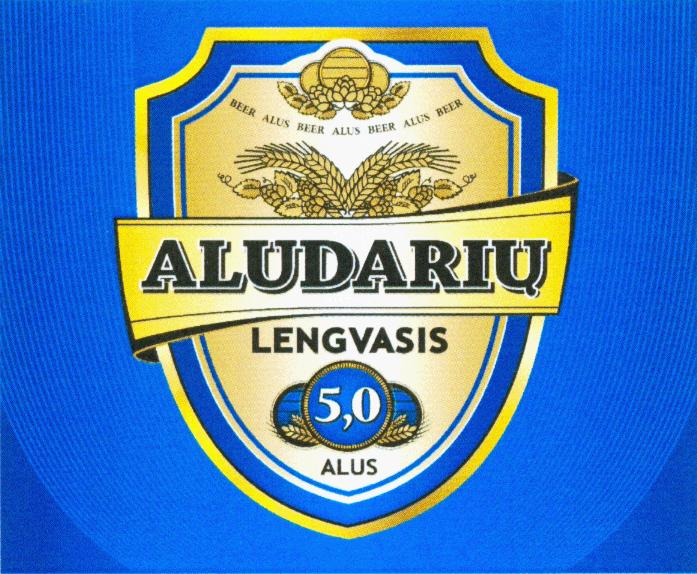 Prekės ženklas: ALUDARIŲ LENGVASIS ALUS